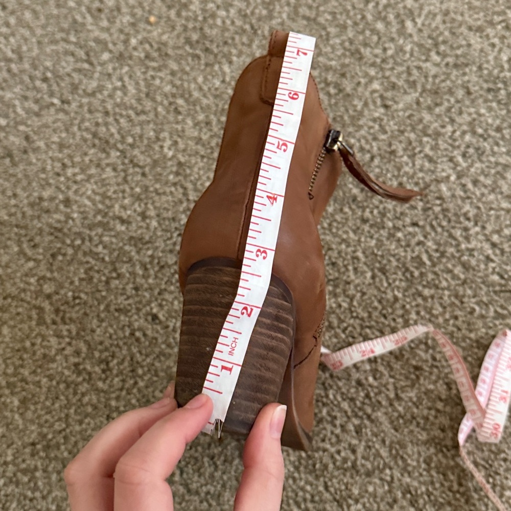 Blondo Tan Ankle Booties - Picture 2 of 2